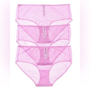 DKNY  Modern Lace Panties L 3Pk NWT